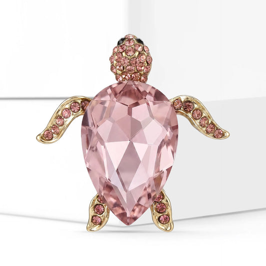 Broche - Tortue diamant