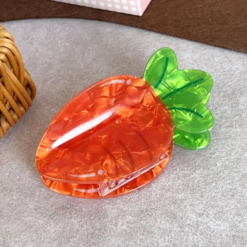 Pince à cheveux - Carotte