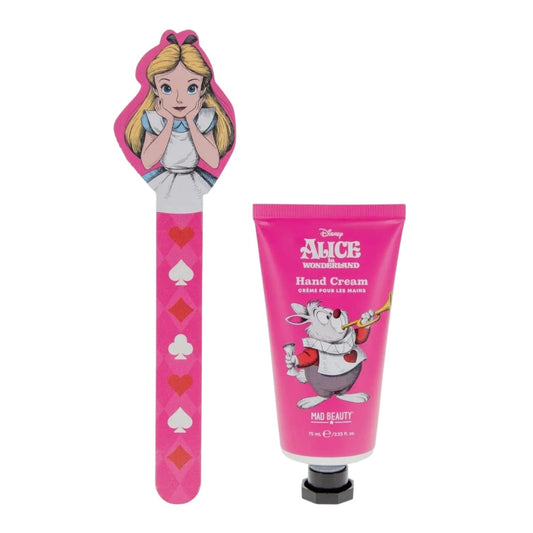 Alice - Kit crème de soins pour les mains + lime à ongles Soins des Mains Disney Shop | Anylem Beauty