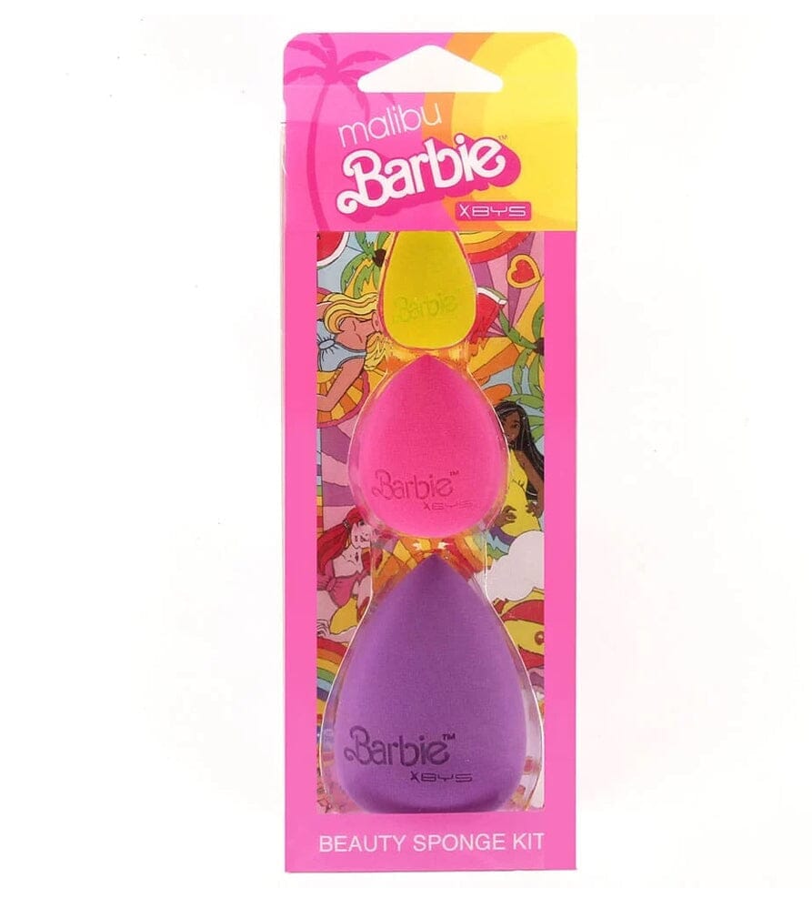 Barbie - Lot de 3 blenders Pinceaux Maquillage Bys
