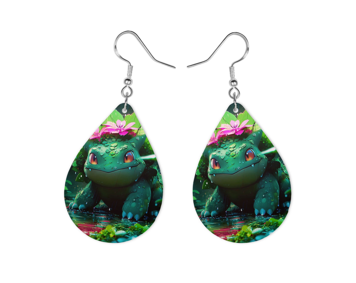 Bulbizarre - Personnalisation | Darkness Personnalisation Disney Shop | Anylem Beauty Boucle d’oreilles