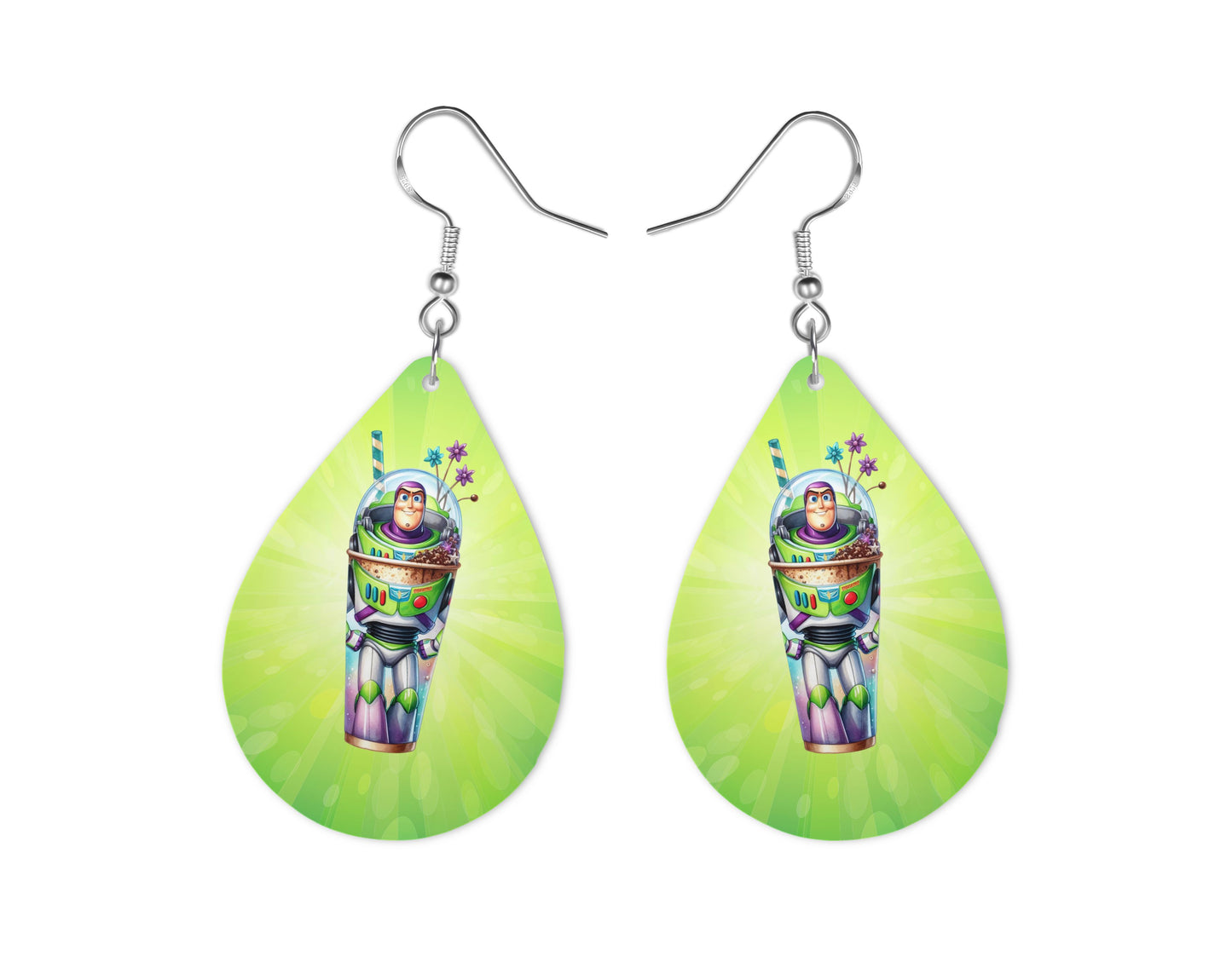 Buzz l'éclair - Personnalisation | Milkshake Personnalisation Disney Shop | Anylem Beauty Boucle d’oreilles