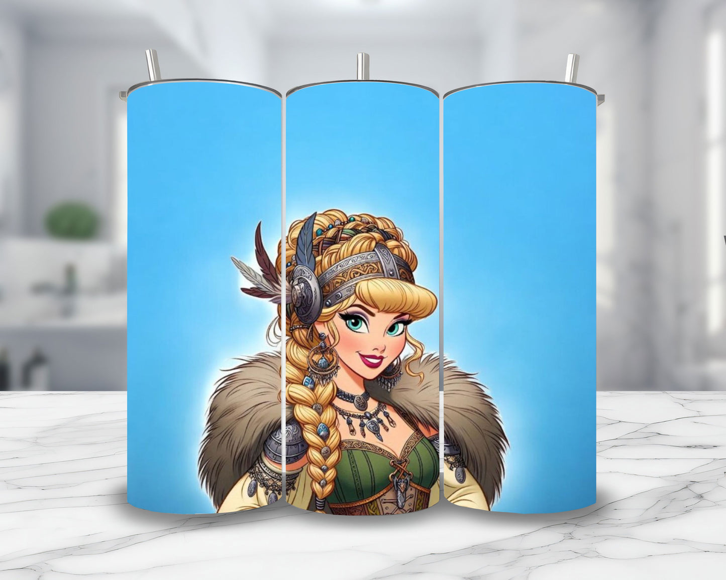 Cendrillon - Thermos en acier inoxydable 600ml | Viking Thermos inoxydable Disney Shop | Anylem Beauty