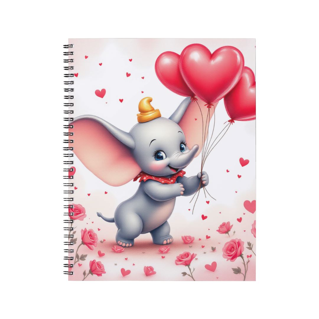 Dumbo - Carnet spirale A5 | St Valentin Carnets et bloc-notes Disney Shop | Anylem Beauty
