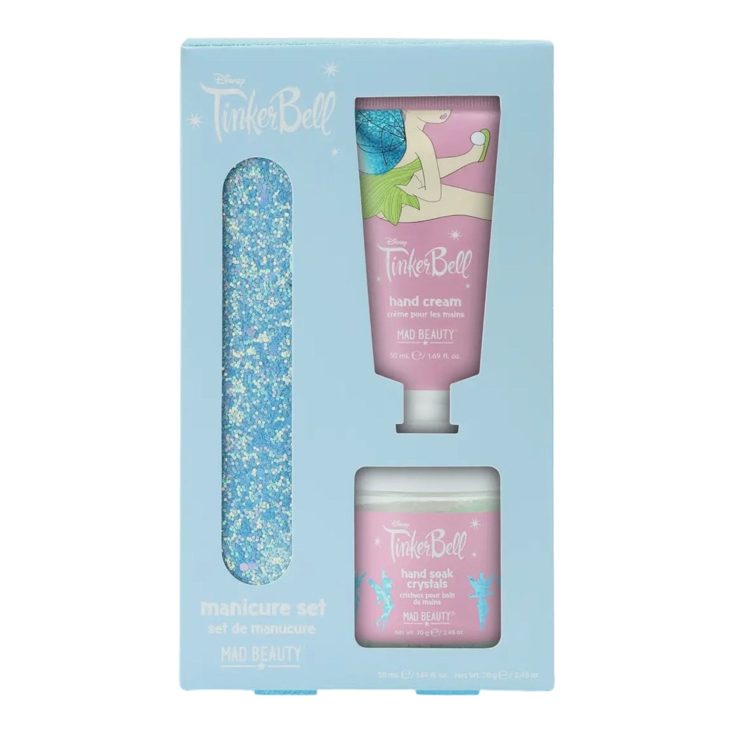 Fée Clochette - Kit manucure Soins des Mains Mad Beauty