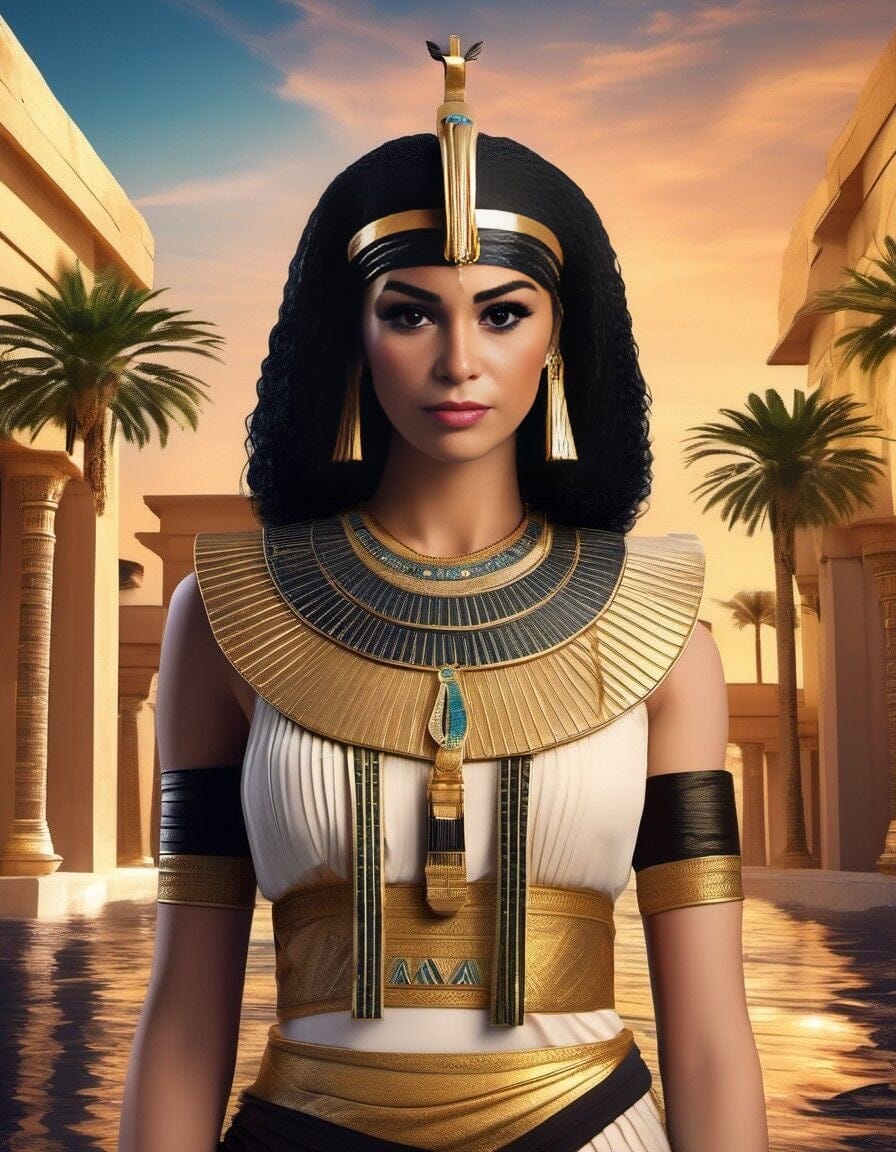 Thème Égypte - Cadre IA A4 Cadres photo Anylem Beauty