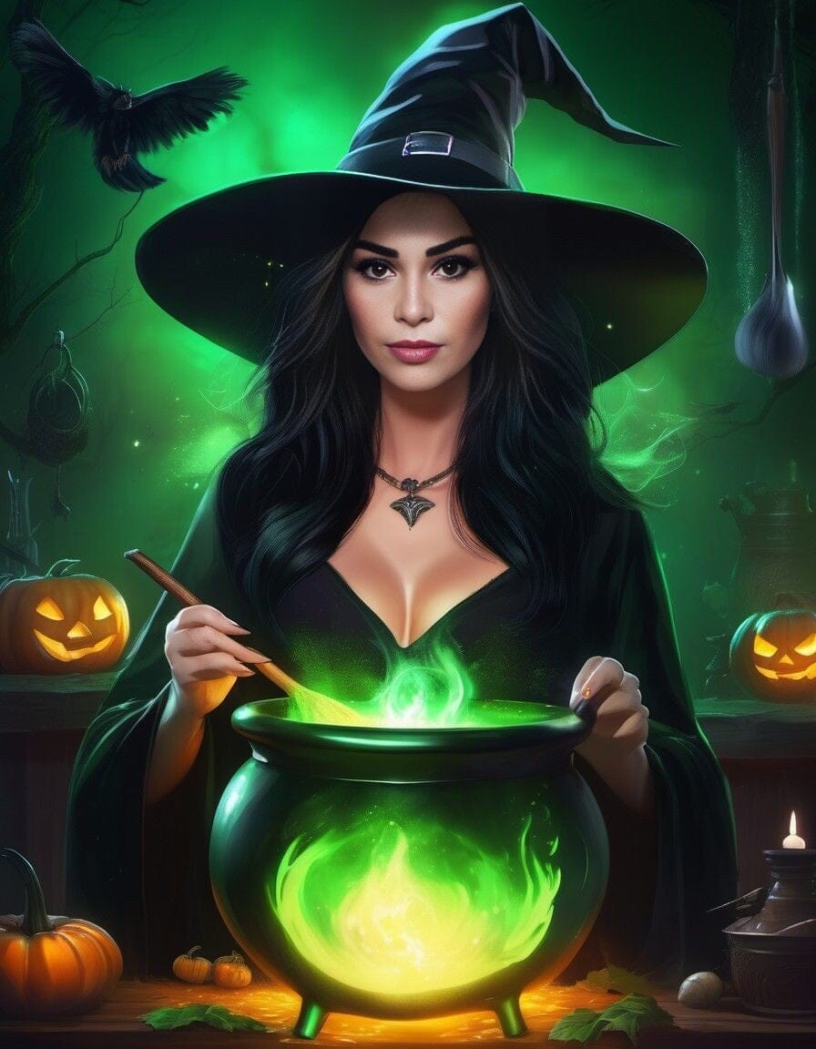 IA - Thème "Halloween" Personnalisation IA Anylem Beauty Impression A4