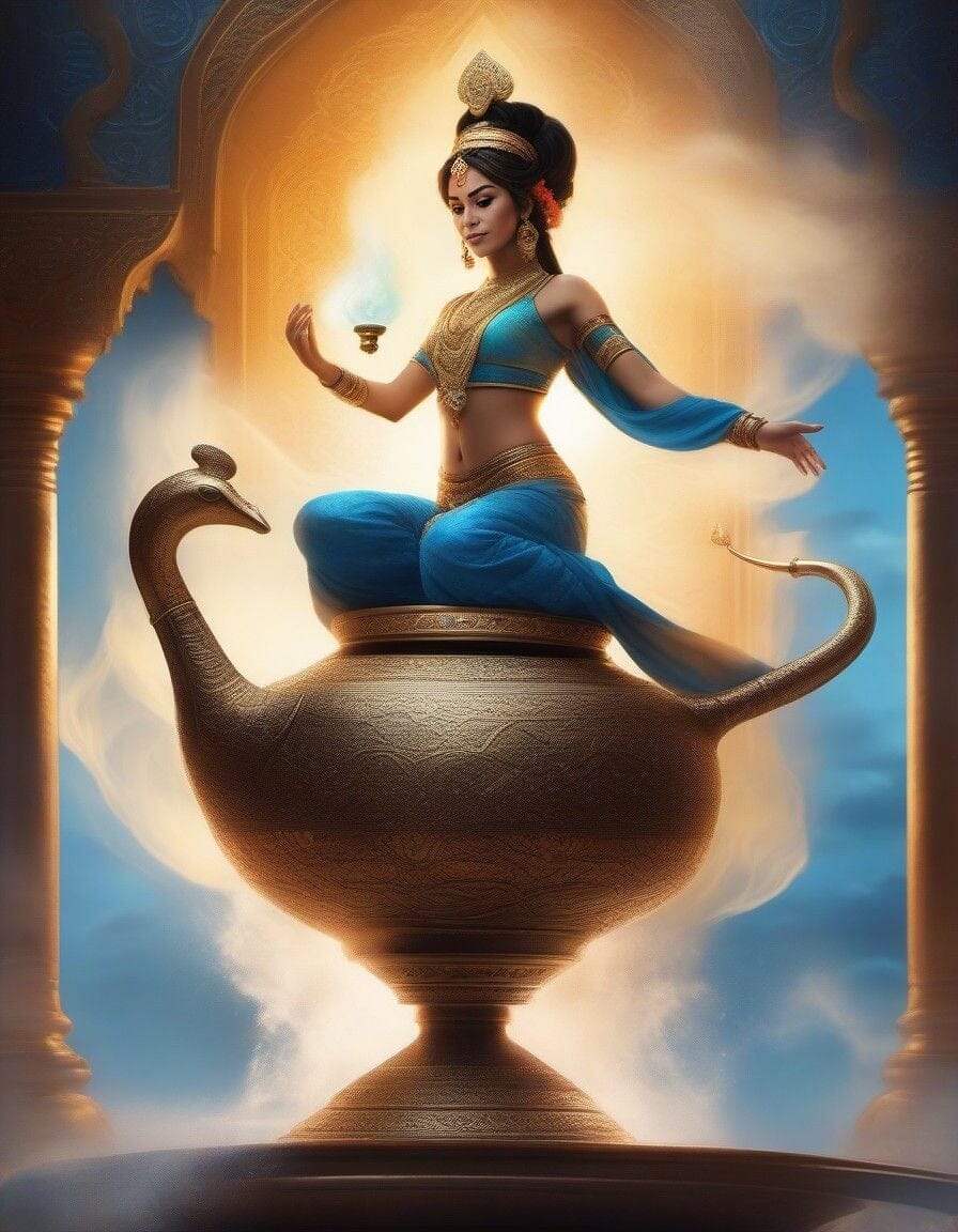 Thème Oriental - Cadre IA A4 Cadres photo Anylem Beauty