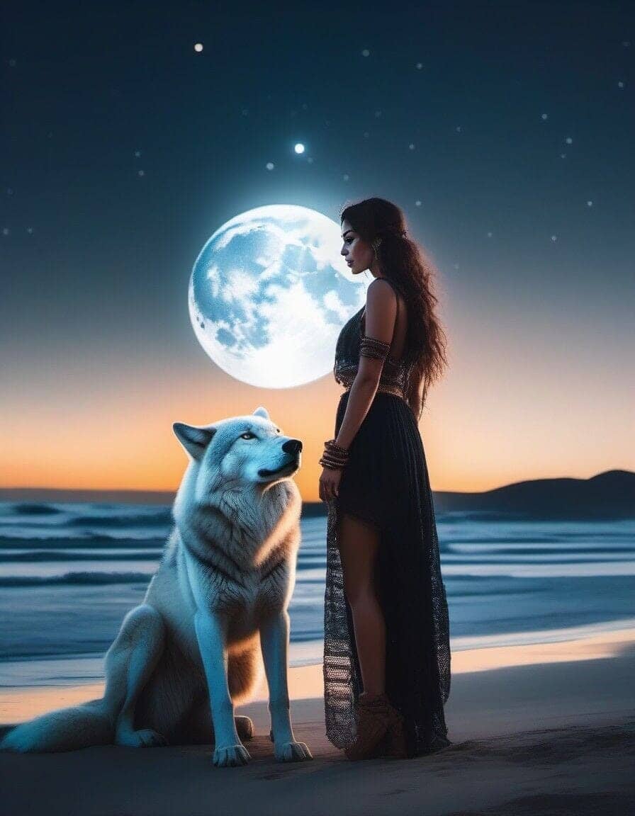 IA - Thème "Pleine Lune" Personnalisation IA Anylem Beauty