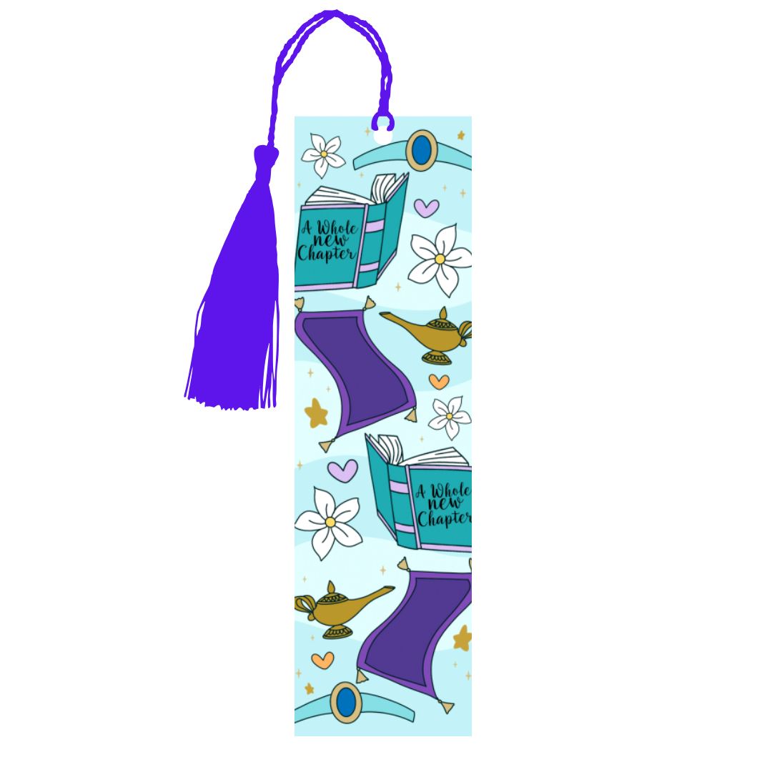 Jasmine - Marque-Pages avec prénom | Thèmes Marque-page Disney Shop | Anylem Beauty
