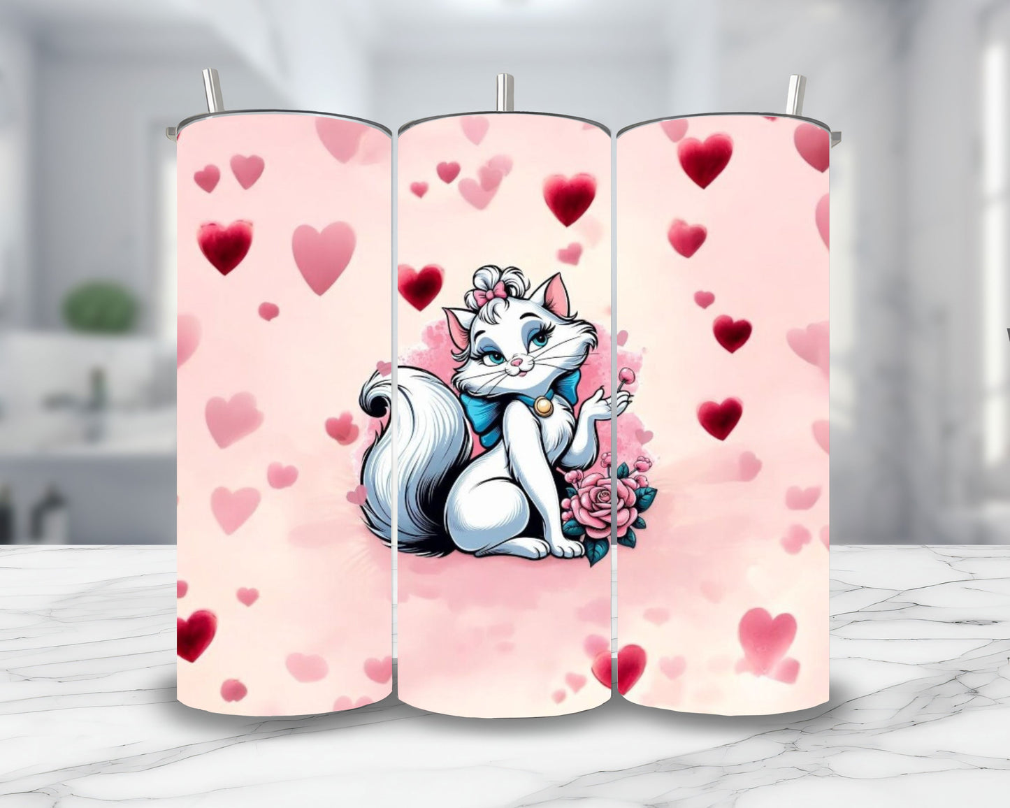 Marie - Thermos en acier inoxydable 600ml | Love Thermos inoxydable Disney Shop | Anylem Beauty