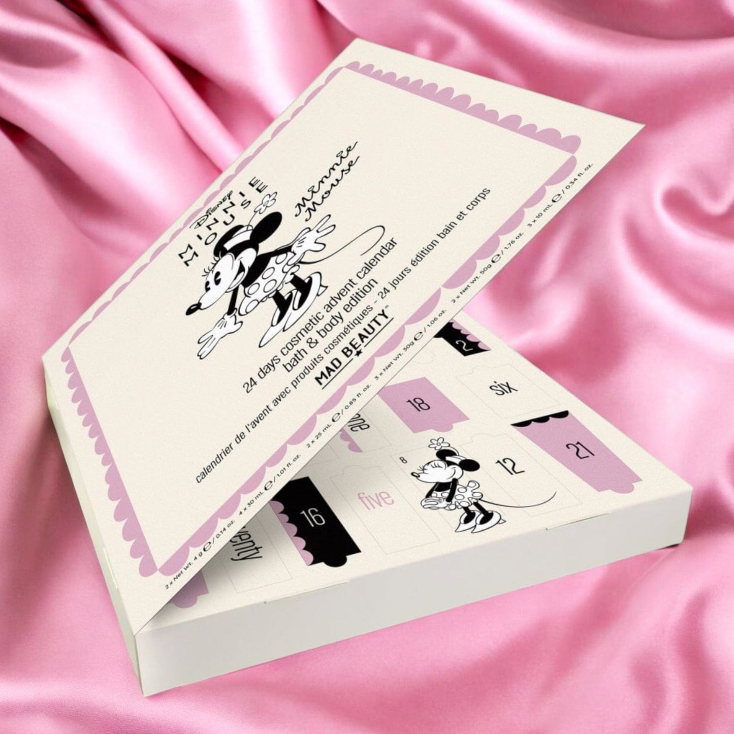 PRE COMMANDE MAD Beauty - Calendrier 24 Minnie Calendriers de l'Avent Mad Beauty