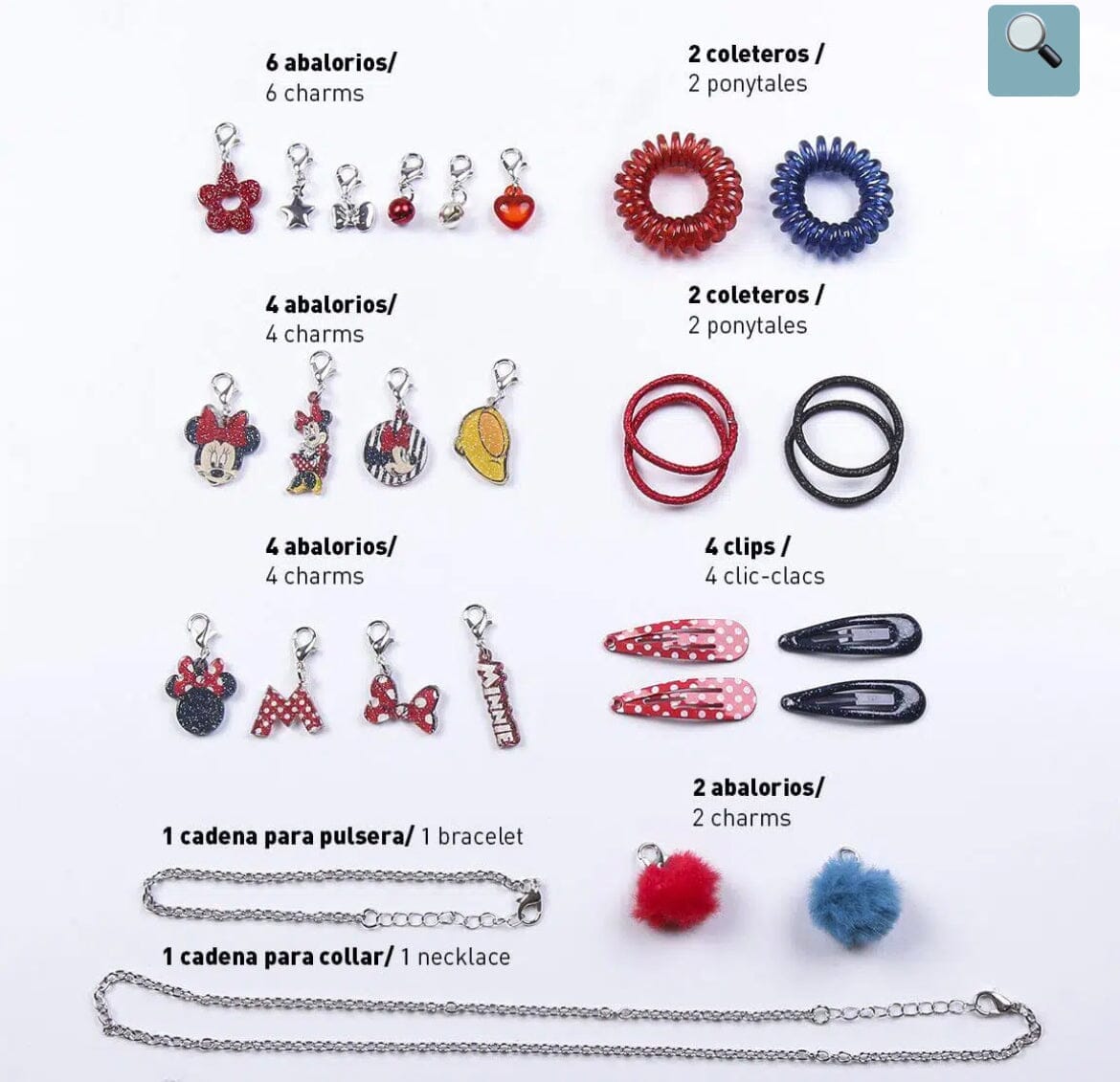 Minnie - Calendrier de l'Avent 24 Jours (ENFANT) Calendriers de l'Avent CerdaGroup