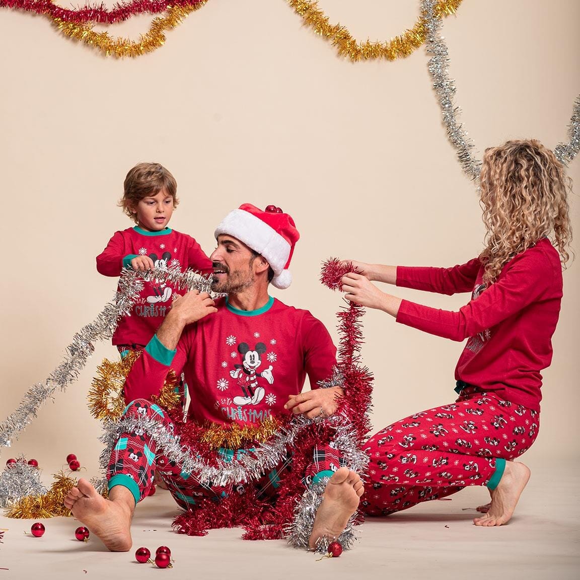 Minnie - Ensemble Pyjama de Noël FILLE / 6 ans (116cm) Vêtements CerdaGroup