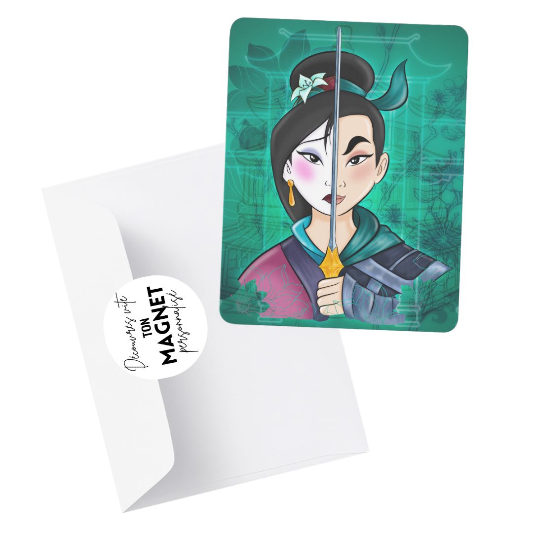 Mulan - Magnet | Double face Magnet Disney Shop | Anylem Beauty