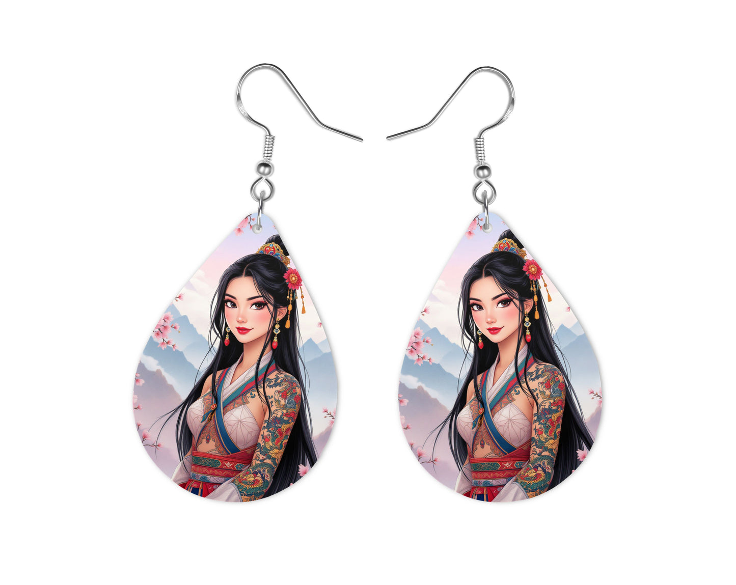 Mulan - Personnalisation | Tatouages Personnalisation Disney Shop | Anylem Beauty Boucle d’oreilles
