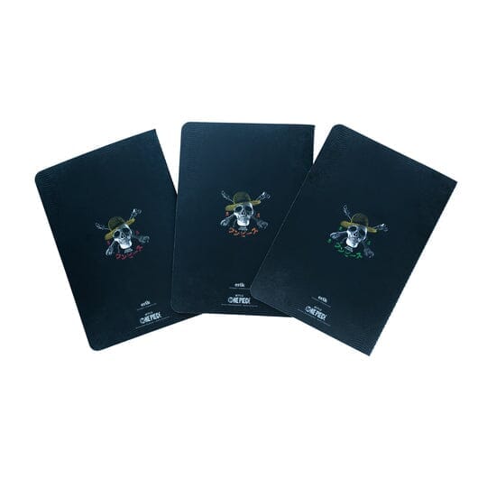 One Piece - Lot de 3 carnets de notes A5 Carnets et bloc-notes Erik