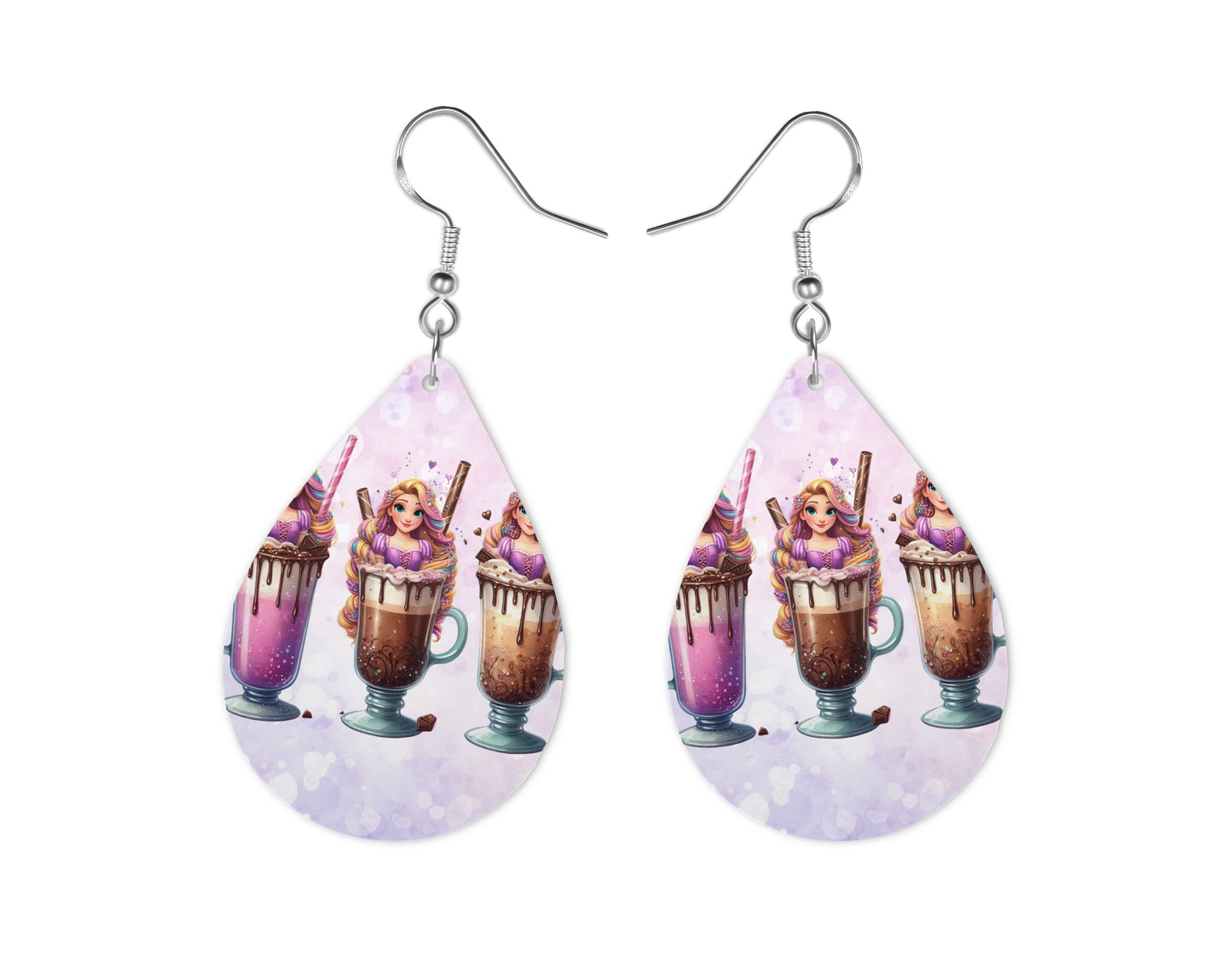 Raiponce - Personnalisation | Triple Milkshake Personnalisation Disney Shop | Anylem Beauty Boucle d’oreilles