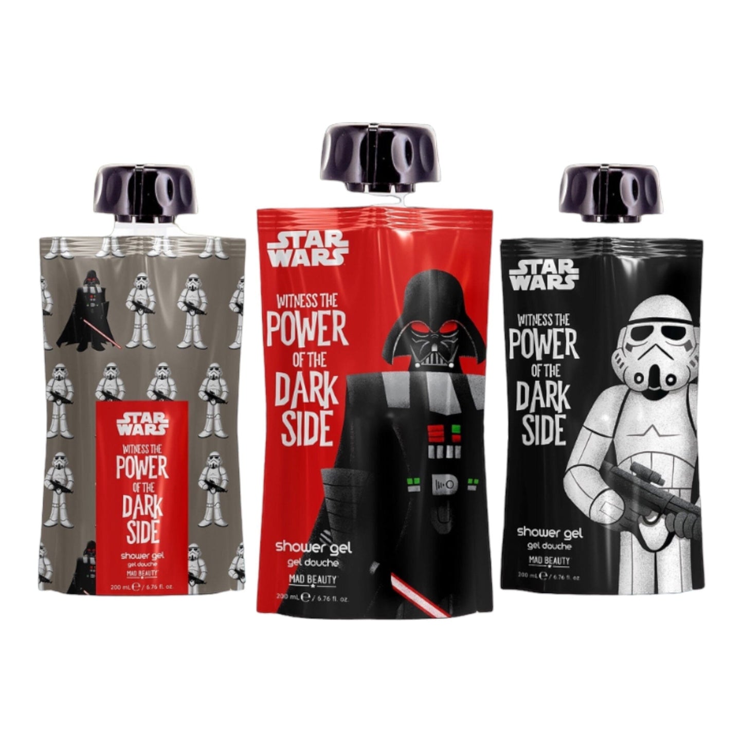 Star Wars - Trio de Gels Douche Savons de Bain Mad Beauty