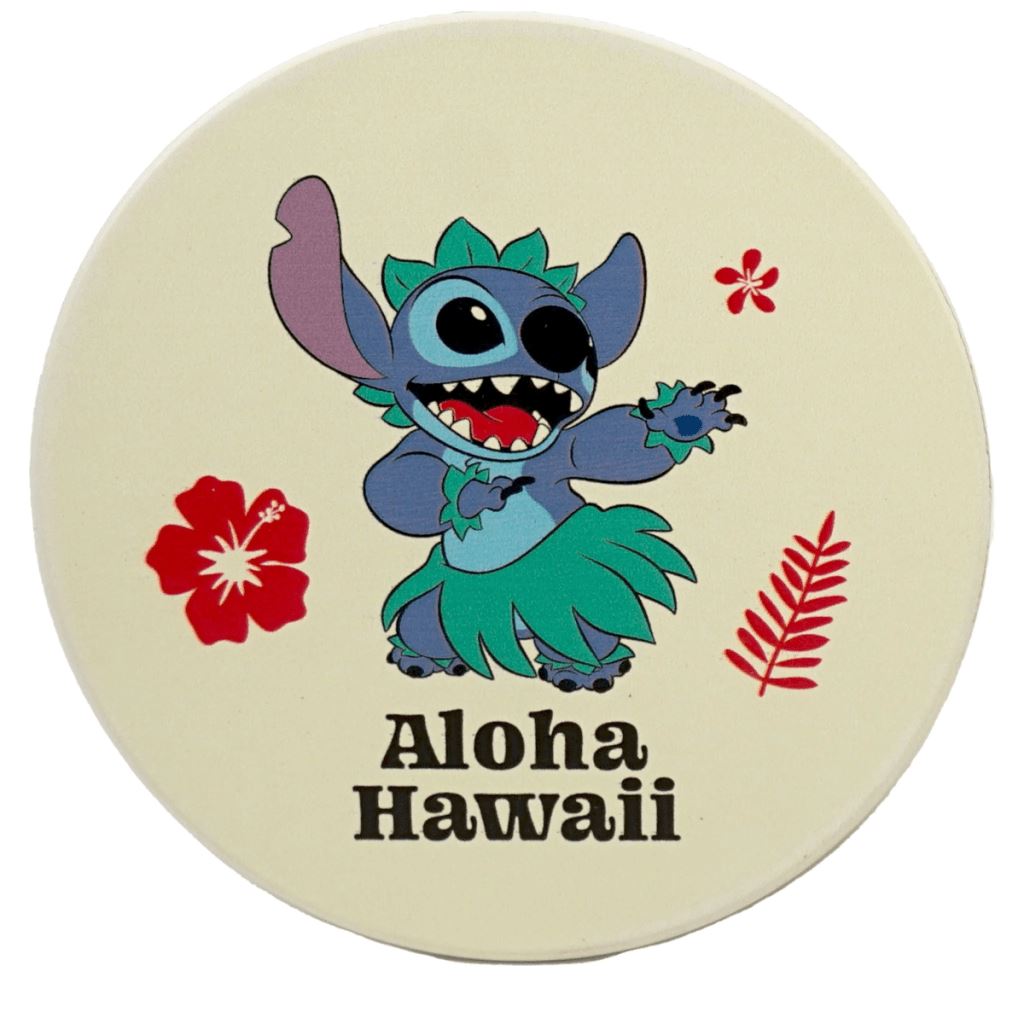 Stitch - Lot de 2 sous de Verres Arts de la Table Half Moon Bay