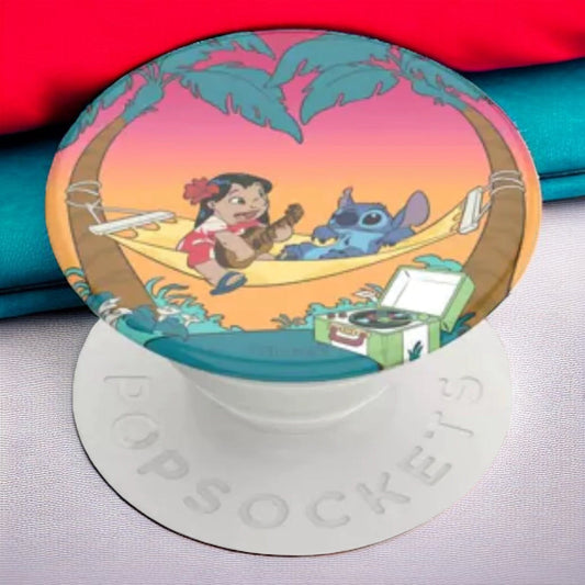 Stitch - PopGrip Couché de Soleil Supports pour téléphones mobiles PopSockets