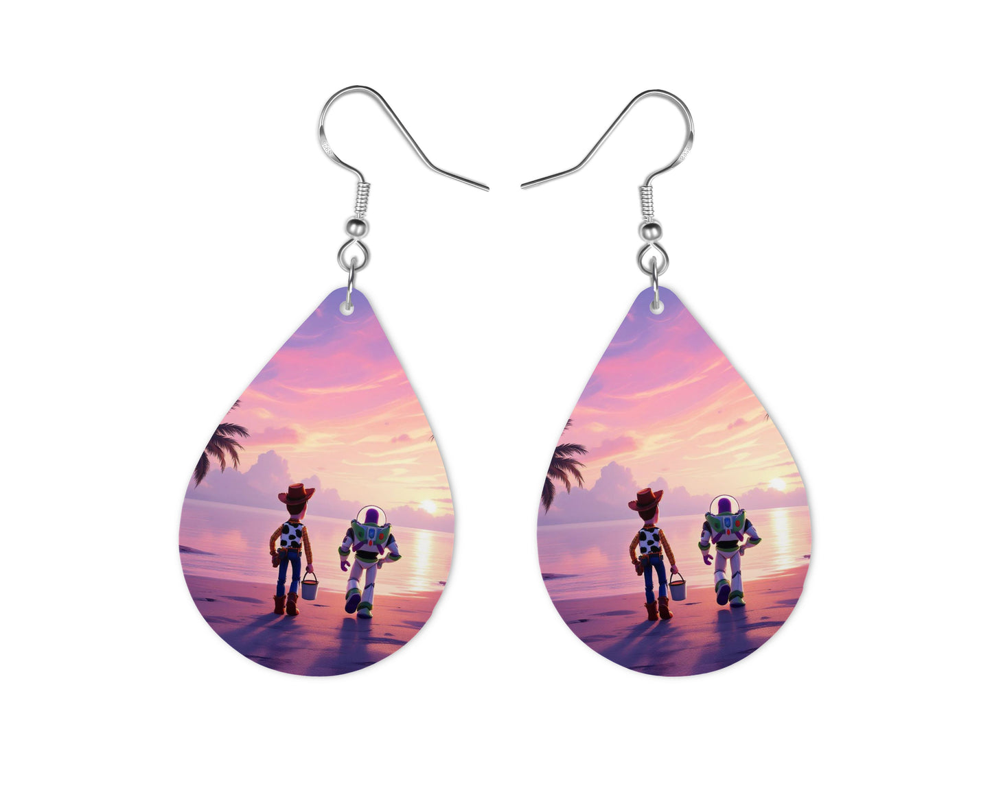 Toy Story - Personnalisation | Couché de soleil Personnalisation Disney Shop | Anylem Beauty Boucle d’oreilles