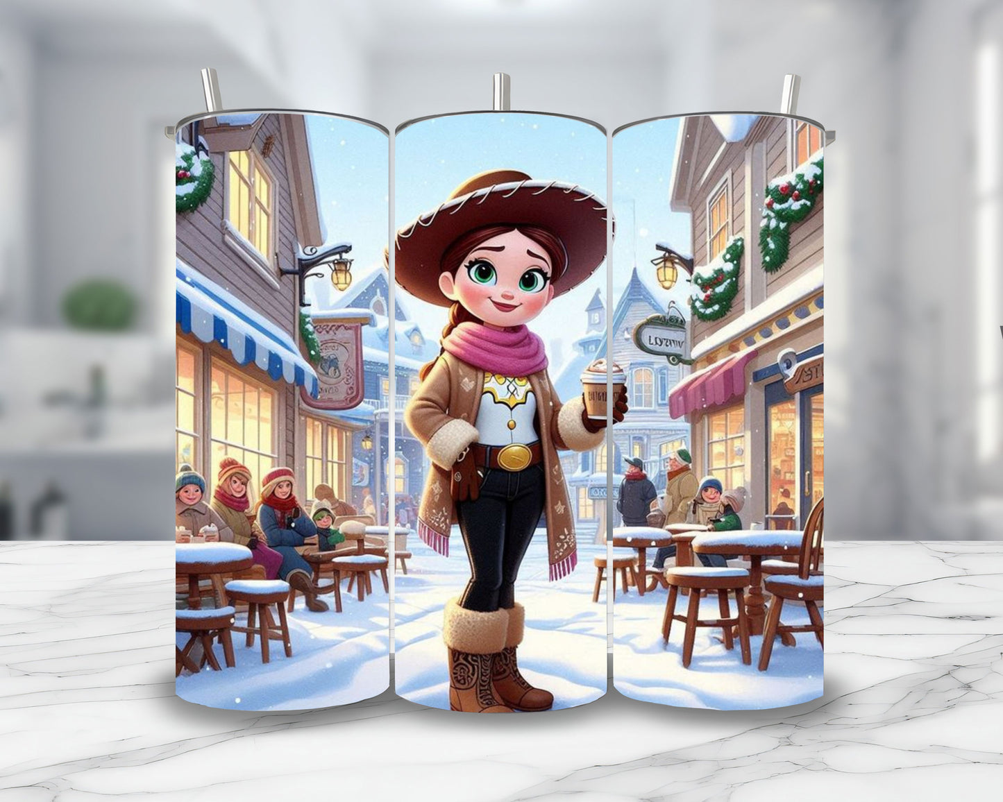 Toy Story - Thermos en acier inoxydable 600ml | Hivernal Thermos inoxydable Disney Shop | Anylem Beauty
