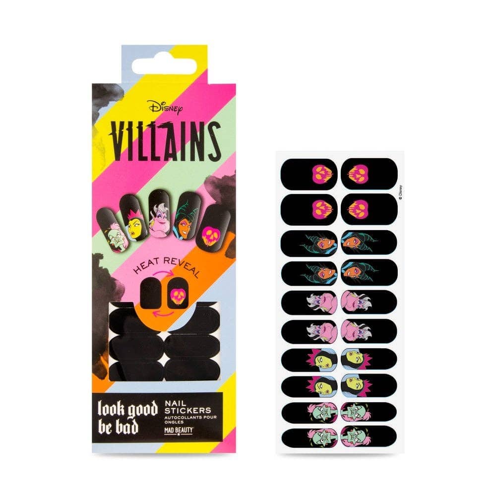 Villains - Autocollants à ongles autocollants Disney Shop | Anylem Beauty