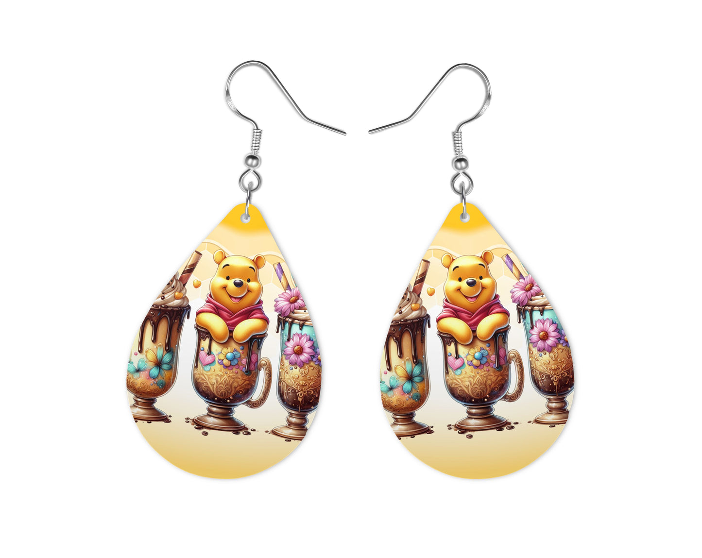 Winnie - Personnalisation | Triple Milkshake Personnalisation Disney Shop | Anylem Beauty Boucle d’oreilles