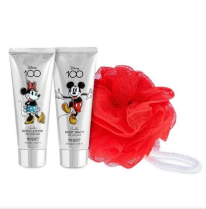 100th - Coffret Soins Mickey & Minnie Coffrets cadeaux pour le bain et le corps Mad Beauty 