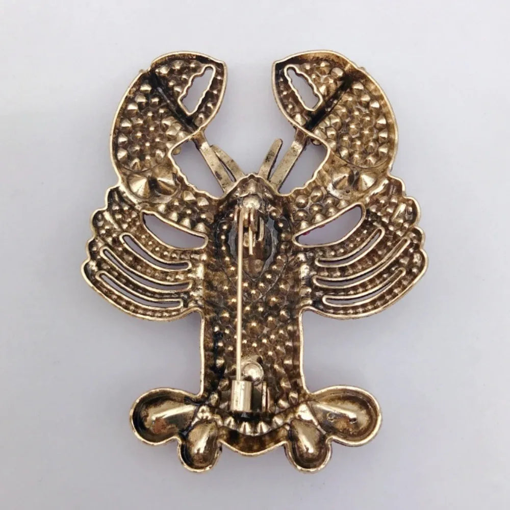 Broche - Homard jaune