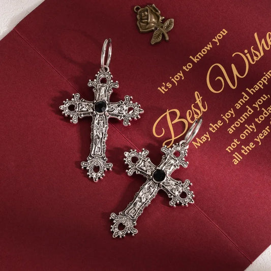 Boucles d'Oreilles - Croix