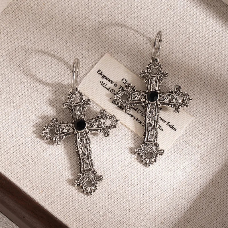Boucles d'Oreilles - Croix