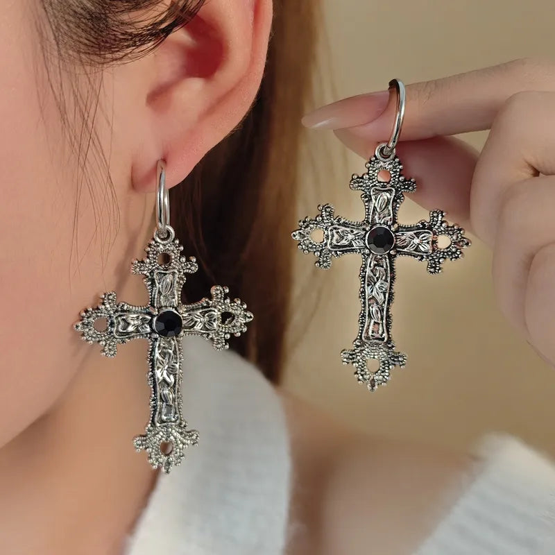 Boucles d'Oreilles - Croix