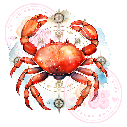 Personnalisation Signe Astrologique | Crabe