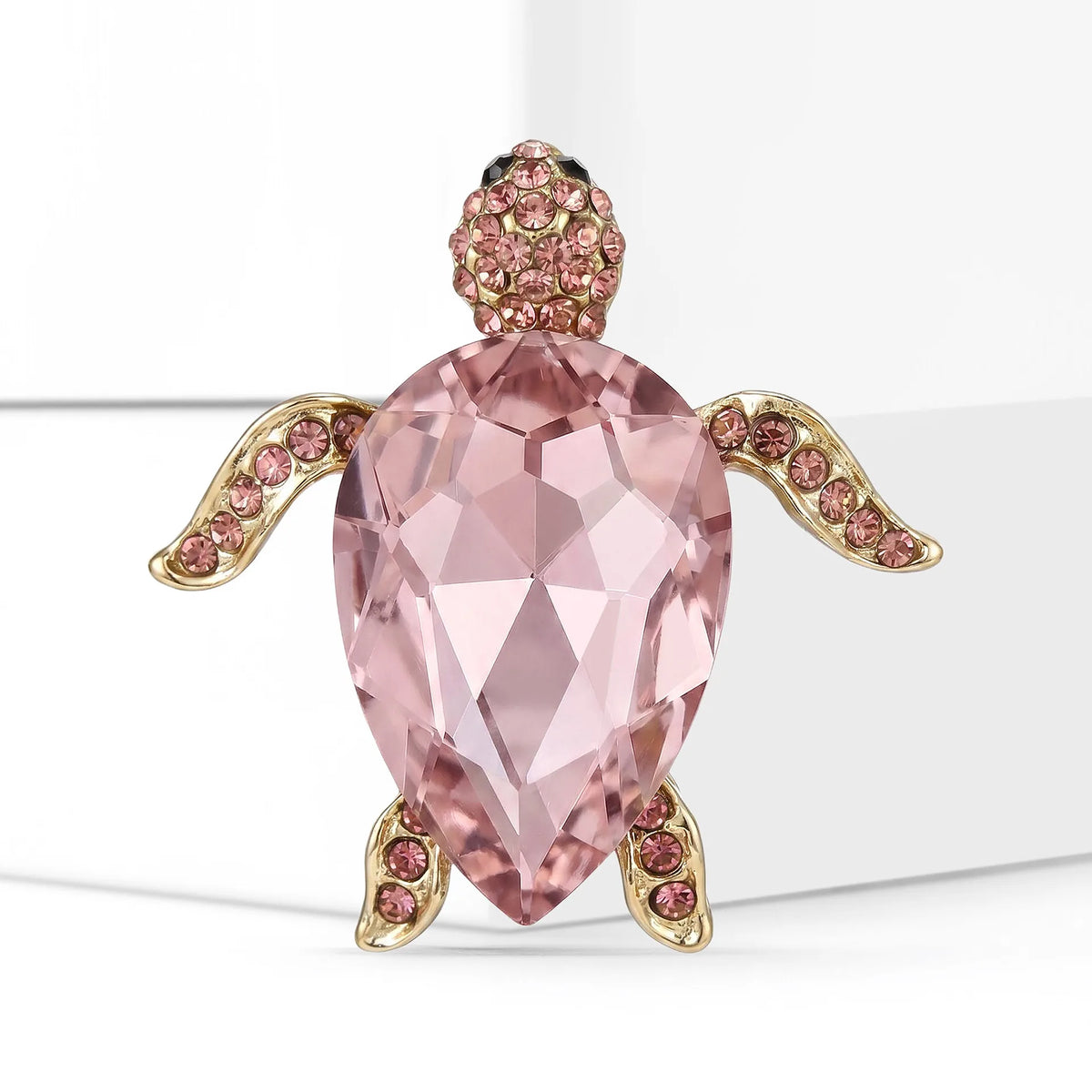 Broche - Tortue diamant