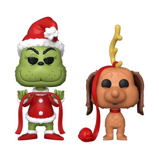 Grinch - Figurines POP de Noel | Duo Grinch & Max