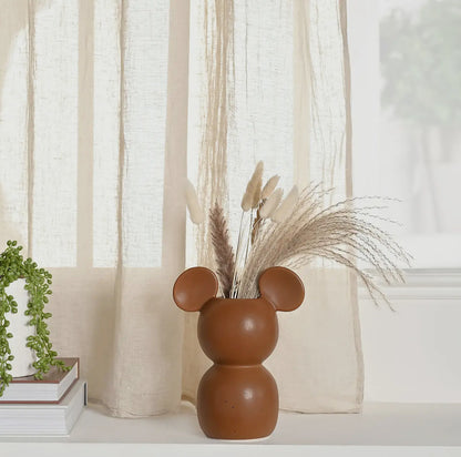 PRE COMMANDE Décoration - Vase Mickey Marron