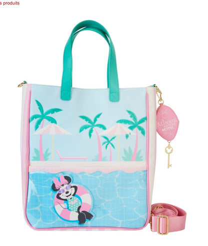 PRE COMMANDE Loungefly- Sac à mains/bandoulière Minnie Summer