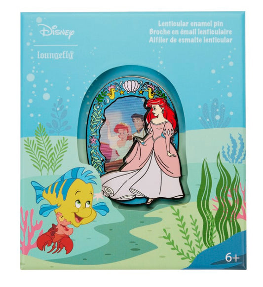 PRE COMMANDE Loungefly - Pins Lenticular Ariel