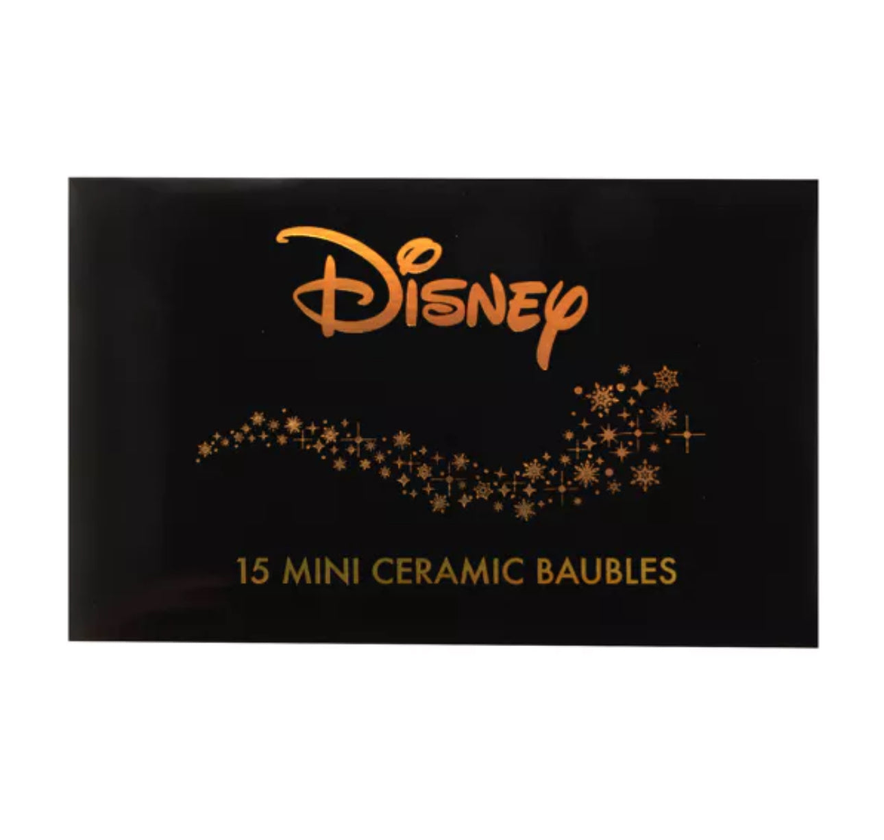 Lot de 15 minis boules de Noël en céramique | Disney Collectable