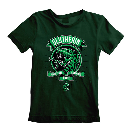 Harry Potter - T-shirt vert enfant | Serpentard