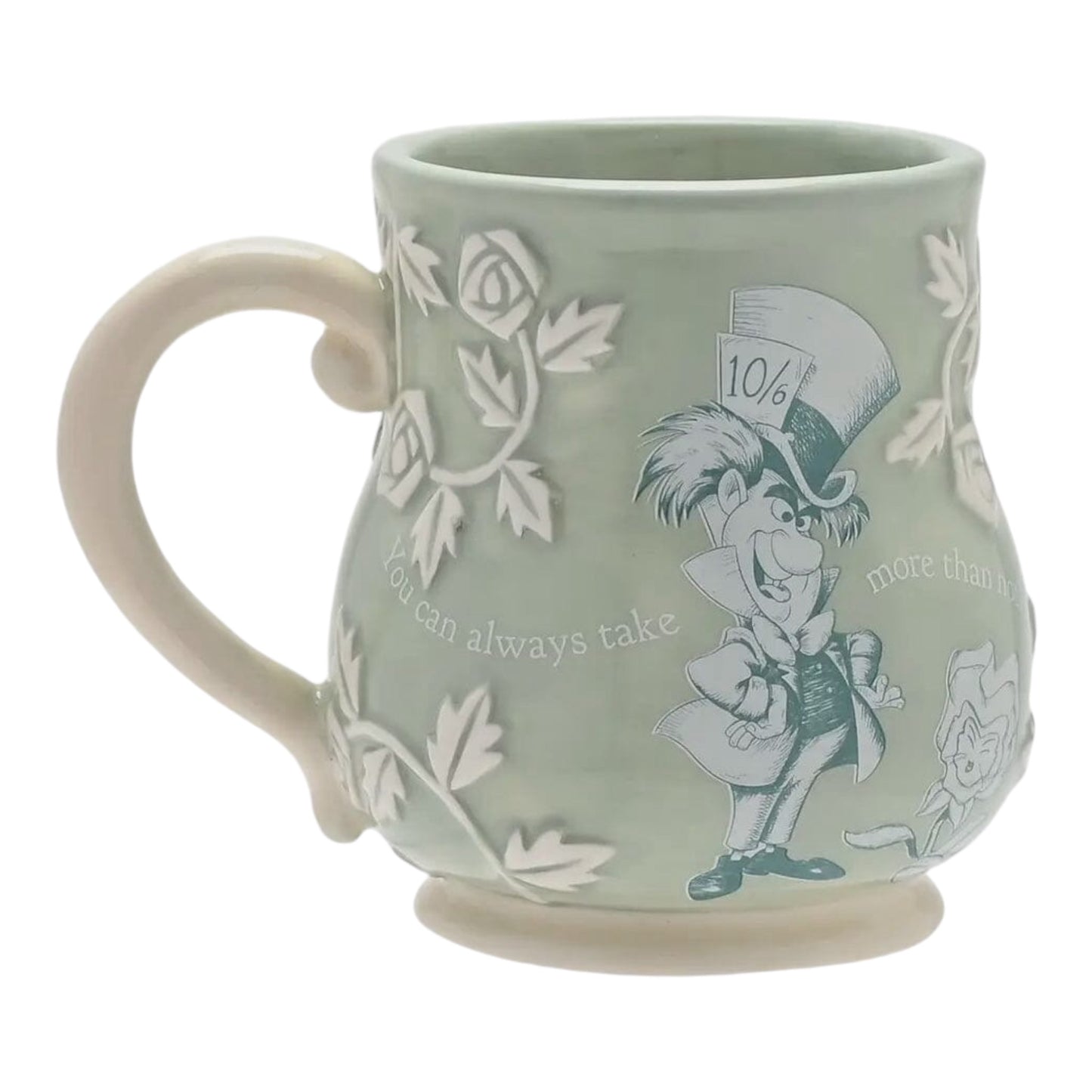 Alice - Tasse/Mug à reliefs du Chapelier « Mad Hatter »