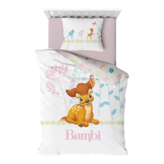 PRE COMMANDE Maison - Housse de couette 100x135cm Bambi