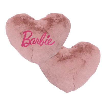 Barbie - Coussin coeur | En velours 30x30cm