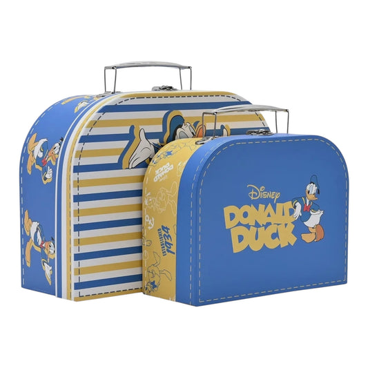 Donald Duck - Lot de 2 petites valises de rangement