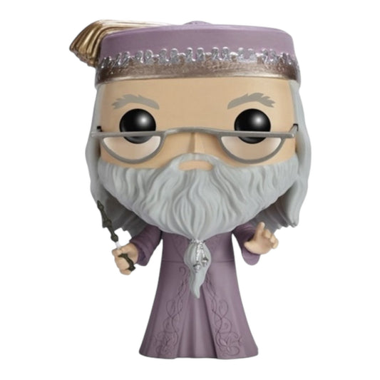 PRE COMMANDE Figurine - Pop Harry Potter/Dumbledore avec baguette magique