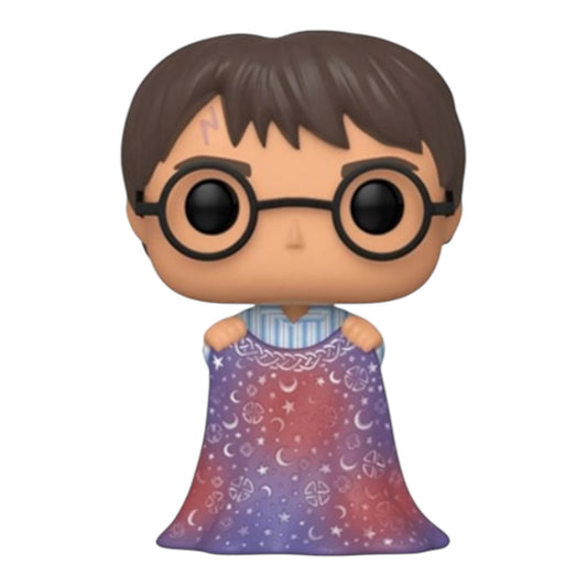 Harry Potter - Figurine POP avec cape d'invisibilité