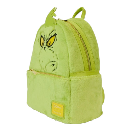 PRE COMMANDE Loungefly - Sac à dos velours Grinch