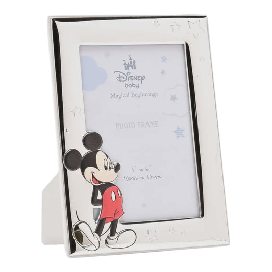 PRE COMMANDE Décoration - Mickey - Cadre photo silver 10x15cm